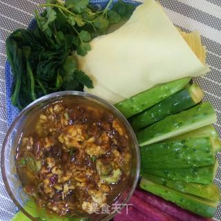大丰收-蘸酱菜的做法步骤:5