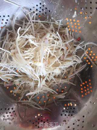 凉拌橘子皮的做法步骤：3