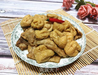 油豆腐烧大排的做法步骤:8