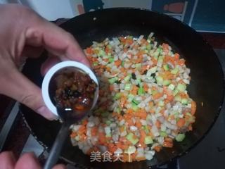 鲍鱼酱拌面的做法步骤:7