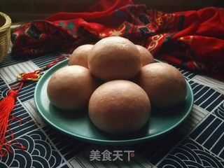 紫薯豆浆馒头的做法步骤:13