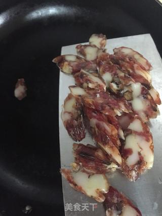 腊肠蔬菜拌面的做法步骤：5