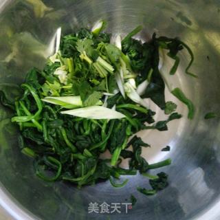 果仁菠菜的做法步骤：2