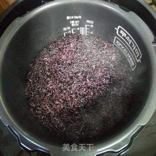 黑米饭的做法步骤:7
