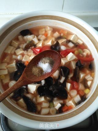 什锦豆腐锅的做法步骤:9