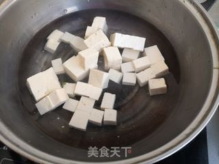 豆苗烧豆腐的做法步骤:3