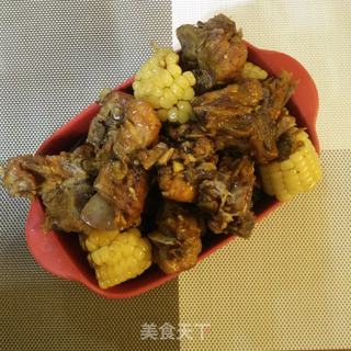 脊骨炖玉米的做法步骤:13