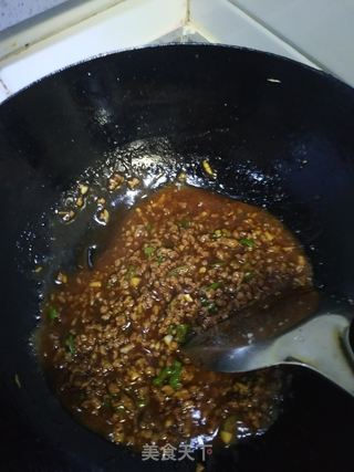 肉末青菜的做法步骤:6
