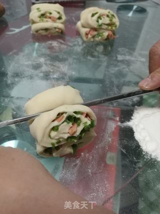 咸味花卷的做法步骤:11