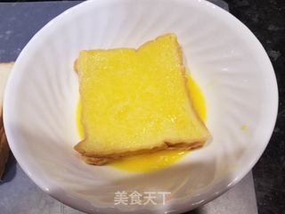 花生酱西多士的做法步骤：4