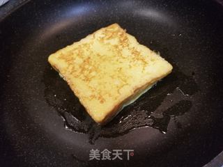花生酱西多士的做法步骤：6