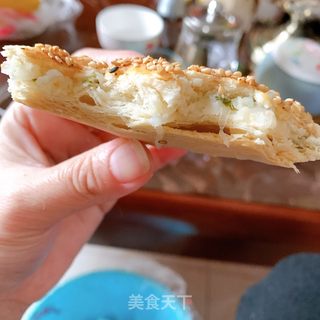 萝卜丝韭菜烧饼的做法步骤：15