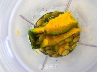 南瓜风味羹的做法步骤:6