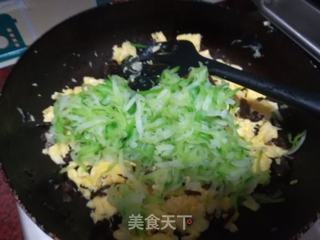 鹅蛋青萝卜馅饼的做法步骤:8