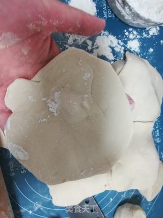 鹅蛋青萝卜馅饼的做法步骤:12