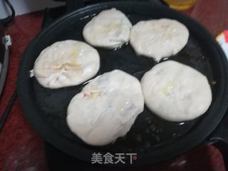 鹅蛋青萝卜馅饼的做法步骤:15