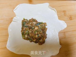 家常猪肉馅儿饼(包法测评)的做法步骤:10