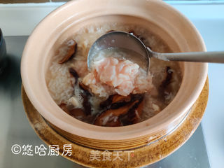香菇鸡肉粥的做法步骤:7