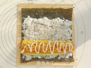 肉松紫菜包饭的做法步骤:7