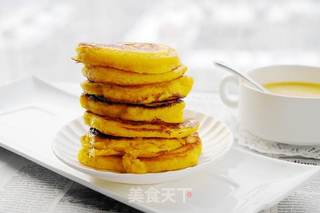 玉米面发面饼的做法步骤:8