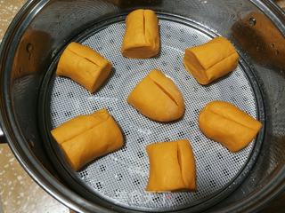 南瓜红糖馒头的做法步骤:6