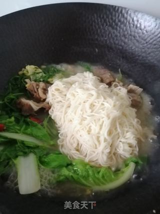 羊肉鲜面条的做法步骤:11