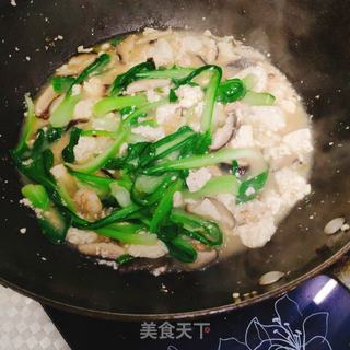 豆腐虾仁鲜汤的做法步骤:8