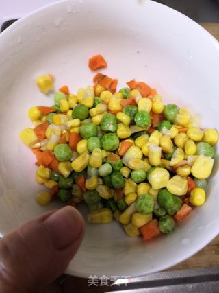 香肠蔬菜焖饭的做法步骤:6