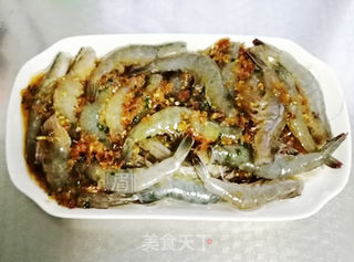 粉丝比虾好吃的粉丝蒸虾的做法步骤:7