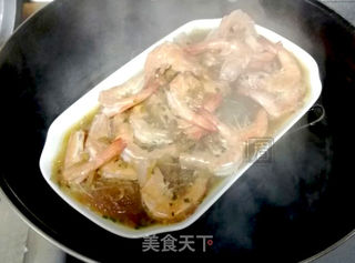 粉丝比虾好吃的粉丝蒸虾的做法步骤:9