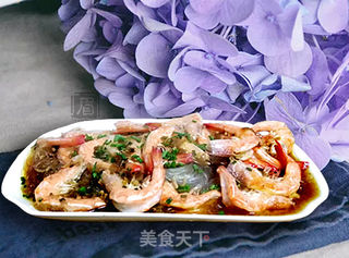 粉丝比虾好吃的粉丝蒸虾的做法步骤:10