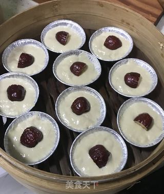 红糖发糕的做法步骤:8
