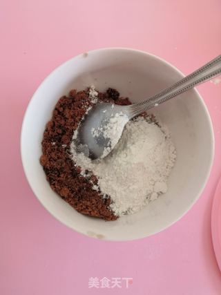 花生核桃渣红糖馅饼的做法步骤：7