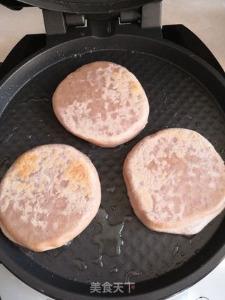 花生核桃渣红糖馅饼的做法步骤：16