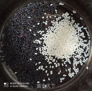 紫米牛奶羹的做法步骤：1