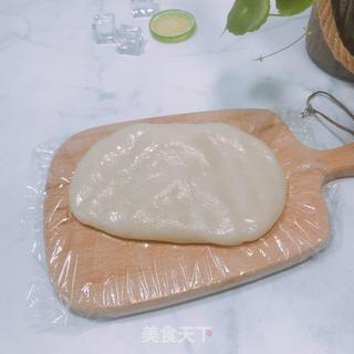 椰蓉豆沙糯米卷的做法步骤：5