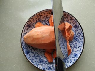 蜜薯黄米饭的做法步骤:3