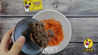 宝贝生鲜,补铁增强免疫力——胡萝卜牛肉肠【小鹿优鲜】的做法步骤:8