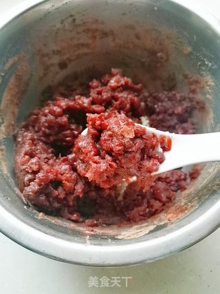 红豆馅车轮饼的做法步骤:2