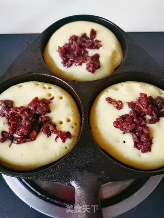 红豆馅车轮饼的做法步骤:8