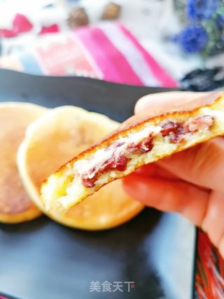 红豆馅车轮饼的做法步骤:13