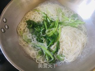 简易家庭版小面【10分钟菜品】的做法步骤:3