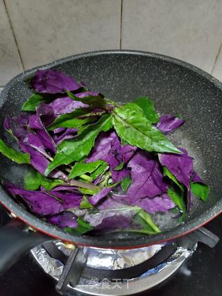 拌紫贝菜的做法步骤:3