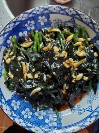 拌紫贝菜的做法步骤:11