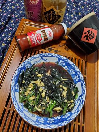 拌紫贝菜的做法步骤:13