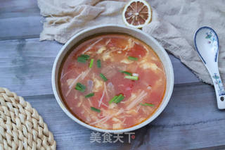 金针菇牛肉汤的做法步骤:10