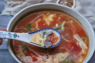 金针菇牛肉汤的做法步骤:12