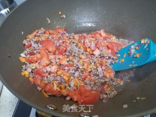 牛肉番茄沙司意大利面的做法步骤:11