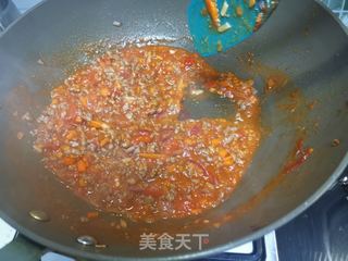 牛肉番茄沙司意大利面的做法步骤:16