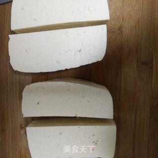 香煎豆腐的做法步骤:2